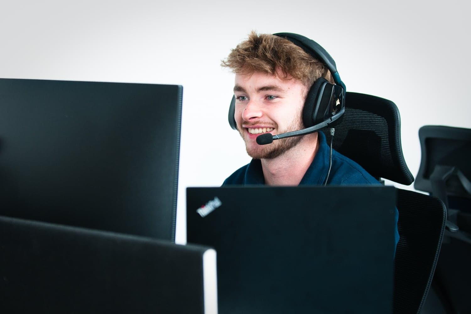 Central ERP UK support team helping a customer